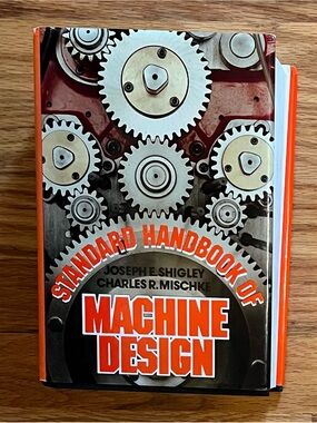 Hardcover: 1986 Standard Handbook of Machine Design by Shigley and Mischke.